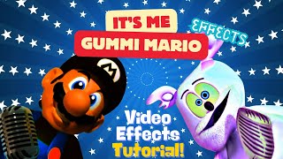 Gummi Mario quotGummy Bear Songquot  Effects Variations Video Tutorials [upl. by Aonian]