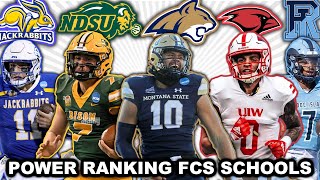 Ranking The Top 30 FCS Schools After Two Months [upl. by Aleinad]