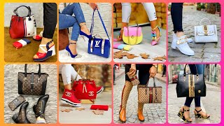 Los Bolsos De Piel Con Zapatos De Mujer Más Exigentes 💖 [upl. by Acinyt]