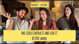 One sided love amp contracts ft Ritvik Sahore Salonie Patel amp Srishti Ganguli  Season 2  Episode 1 [upl. by Tonnie]