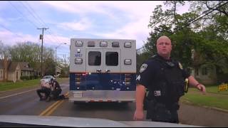 Stolen Ambulance Chase Palestine Texas [upl. by Irroc]