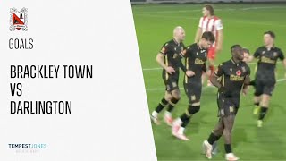 Goals  Brackley Town 21 Darlington [upl. by Asilaj]