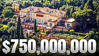 Inside The Worlds Most Insanely Expensive 100000000 Mansions [upl. by Aunson549]