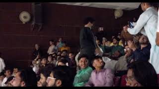 Saima khan new mujra Eid Mehfil theatre  2024 Chitte din chor pe gaya [upl. by Hajile]