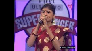 Super Singer 4 Episode 20  Swathi  Zamindari O Jagadjyothi [upl. by Valiant]