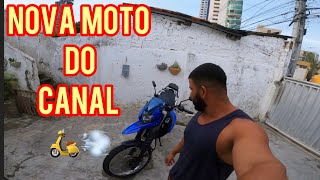 Yamaha Lander 250cc a nova moto do canal [upl. by Aihpled]