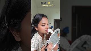 Saptami Look Part 2🌷✨ youtubeshorts makeup durgapuja makeuptutorial shorts makeuplook [upl. by Naujahs]