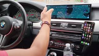 XTRONS 149quot Screen Upgrade Head Unit BMW F10 M5 Overview [upl. by Brennan]