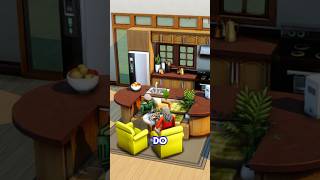 The sims 4 KITCHEN ideas COUNTER tips sims4shorts sims4ideas sims4tips [upl. by Retsel]