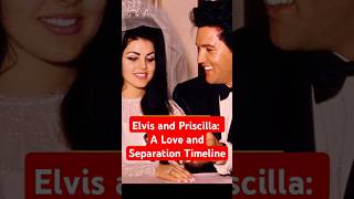 Elvis and Priscilla A Love and Separation Timeline [upl. by Sateia]