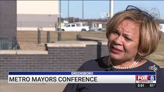 Metro Mayors conference held in Greensboro [upl. by Christoper202]