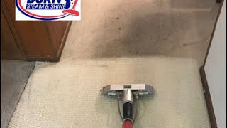 ASMR CARPET STEAM CLEANING Summer best cleanings clean asmr satisfying steam carpetcleaning [upl. by Warfield937]