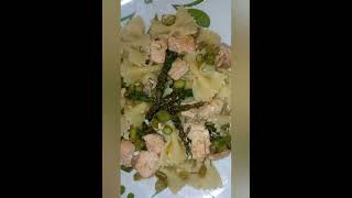 Farfalle salmone🍣 e asparagilacucinadiangelaricetteca2883 [upl. by Elyse]