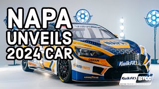 BTCC NAPA unveils their 2024 Car [upl. by Teik]