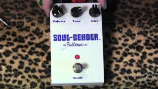 Fulltone Soul Bender 2007 big box adjusting internal trim pot [upl. by Ajad211]