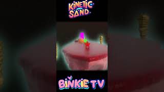 quotLearn Shapes 🔺🔵 Kinetic Sand Smash Funquot kineticsand kineticsandplay [upl. by Sup]