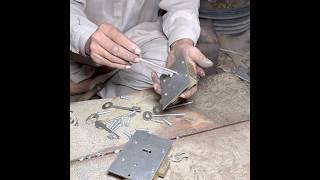 Incredible process of making safe locker brass recycling shorts metal work [upl. by Nerek98]