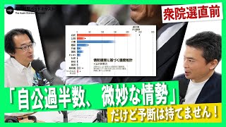 【衆院選直前】37 「自公過半数、微妙な情勢」だけど予断は持てません！【ビデオポッドキャスト】 [upl. by Capon622]