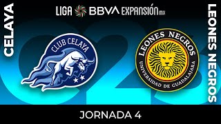 ¡Recuperan el Liderato Resumen  Celaya vs Leones Negros  Jornada 4  Clausura 2023 [upl. by Ayot325]