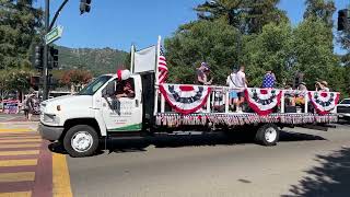 Danville California Fourth of July Parade 2024 Part 32 Music Truck [upl. by Whitten477]