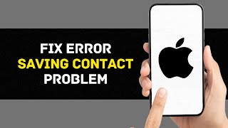 How to Fix Error Saving Contact Delete Problem Solved [upl. by Ylla]