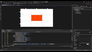 Grid Layout in WPF using Visual Studio 2022 RowDefinitions amp ColumnDefinitions [upl. by Tammie]