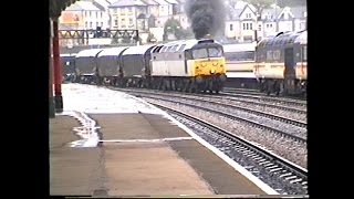 Railways British Railways Newport High Street Station 1995 [upl. by Candace]