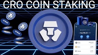 CRO COIN Insane Staking Passive Income Cryptocom DeFi Wallet Tutorial UPDATED FOR 2024 [upl. by Maggee]