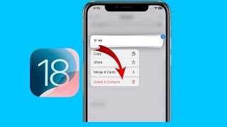 how to delete all contacts on iphone at oncehow to delete all your contacts on iphone at once2024 [upl. by Tlaw]