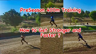 Preseason Training for the 400m  Building off Last Year [upl. by Adiell]