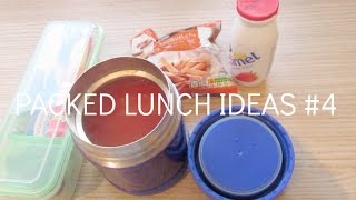 PACKED LUNCH IDEAS 4 [upl. by Ycram152]