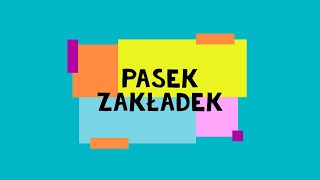 Poradnik Komputerowy Seniora  Nr 87  Pasek zakładek [upl. by Ytisahcal602]