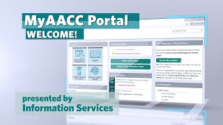 Welcome to the new MyAACC Portal [upl. by Caundra]