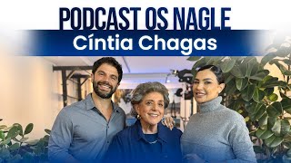 Cíntia Chagas professora bonita e polêmica gosta da fama Podcast Os Nagle o Encontro de Gerações [upl. by Roanna]