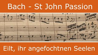 Bach  St John Passion  Eilt ihr angefochtnen Seelen bass aria [upl. by Rogovy541]