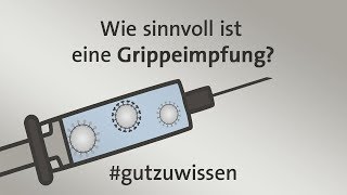 gutzuwissen Wie sinnvoll ist eine Grippeimpfung [upl. by Devine638]