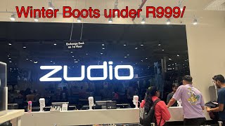 Winter boot under Zudio ₹999streetfood karkardoomalikevideozudioyoutube👢👢👢 [upl. by Idak]