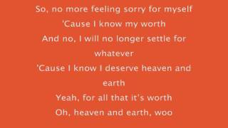 Kelly Rowland  Heaven amp Earth lyrics [upl. by Libys]