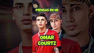 OMAR COURTZ x LUAR LA L  PIENSAS EN MI Letra  Lyrics shorts [upl. by Edyaj]