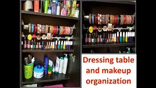 how to organize dressing table  indian dressing table  small dressing table organization [upl. by Messab]