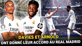 Mercato  Alphonso Davies et Trent AlexanderArnold ont donné leur accord au Real Madrid [upl. by Recnal]