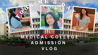 Medical College admission vlog aiims neetexam kotacoaching medicalcollege [upl. by Narayan356]