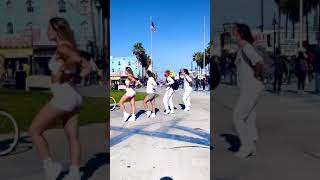 PUBLIC SMOOTH MOONWALK Venice Beach Pascal Letoublon “Friendships” VIRAL TIKTOK  Shuffle Tutorial [upl. by Lore]