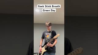 Geek Stink Breath by greenday cover guitar guitarplayer guitarcover bass drums music [upl. by Yreffoeg]