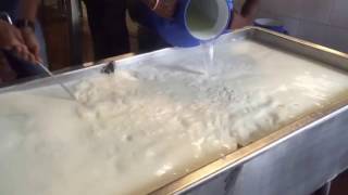 MUST WATCH Paneer making process in factories In INDIA [upl. by Naginarb]