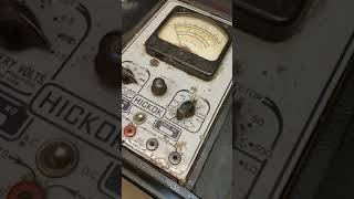 Hickok 133B VoltOhmMilliamps meter  Part 1 [upl. by Macdermot]