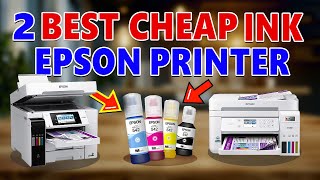 The 2 Best Printer With Cheap Ink  2024  2 Epson inkjet printer [upl. by Akenat]