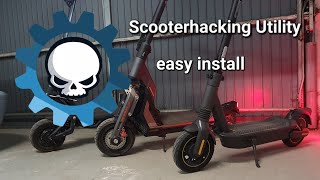 Scooterhacking for noobies  Ninebot Max G2 install SHU via bluetooth  no stlink needed 😄 [upl. by Martinic]