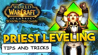 The ULTIMATE Priest Leveling Tips and Tricks for Classic WoW and SoD [upl. by Trebreh382]