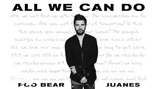 Poo Bear Juanes  All We Can Do Audio [upl. by Mcnully]